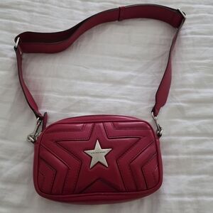 Stella McCartney Fuchsia Star Crossbody Bag